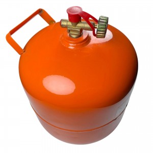 Турецький газовий балон Nurgaz (8,5 л) без пальника, Помаранчевий