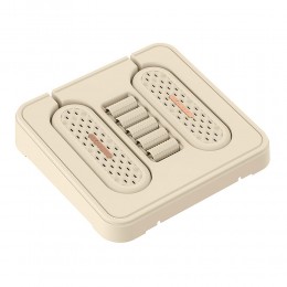 Массажная платформа с подогревом 3в1 cушка для обуви грелка и массажер для ног UKC XL-1146 (205)