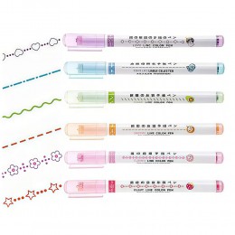 Набор маркеров MDS-6006 для оформления дневника, конспектов и творчества, 6 шт (218)