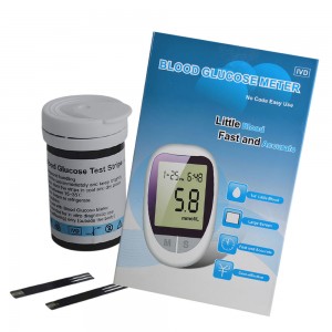 Набір для тестування рівня глюкози: компактний глюкометр та 50 тестів (509)