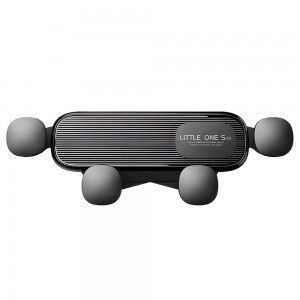 Універсальний автомобільний тримач із гравітаційним кріпленням для смартфонів 4.7–6.9" (509)