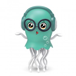 Музыкальная игрушка Танцующий осьминог с подсветкой YIWU «Dancing Jellyfish» 712799, Бирюзовый (OX)