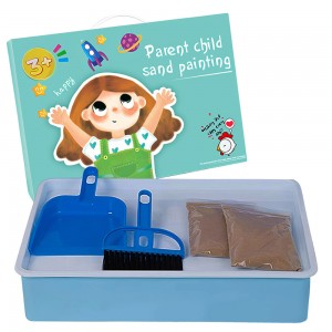 Набор для рисования Sand Painting 5в1 планшет для рисования песком, Голубой (AX) Набор для рисования Sand Painting 5в1 планшет для рисования песком, Голубой (AX)