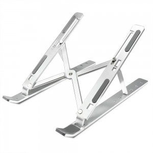 Складна розсувна пластикова регульована підставка для ноутбука та планшета Multi Position Білий (205) Складна розсувна пластикова регульована підставка для ноутбука та планшета Multi Position Білий (205)