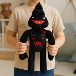 Детская мягкая игрушка Сиреноголова-какашкаголовый Plush Siren Head 40 см Черный (12)