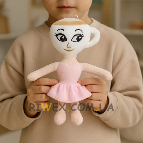 Детская мягкая игрушка Ballerina Cappuccino 27 см Итальянские мемы (12)