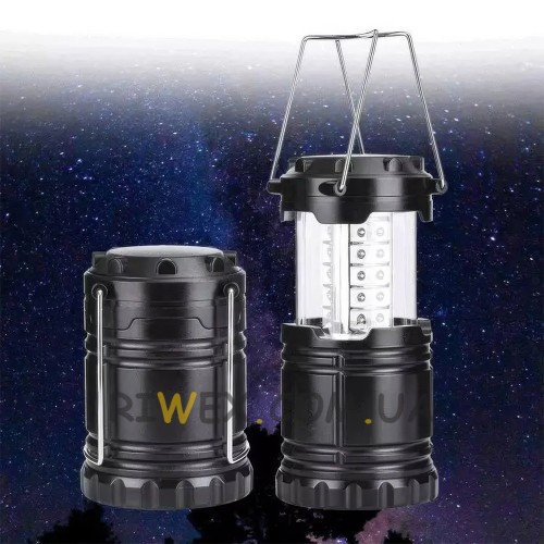 Аварийный кемпинговый фонарь PowerLine 30LED для путешествий, рыбалки, отдыха на природе (12)