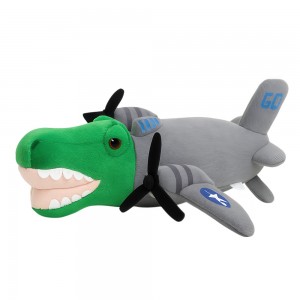 Дитяча м'яка іграшка Bombardiro Crocodilo Італьянські меми (OX)