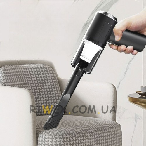 Бездротовий автомобільний мініпилосос Vacuum cleaner 2в1 (205)