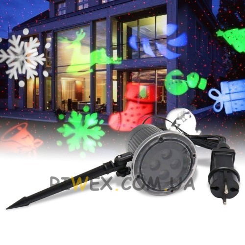 Проектор вуличний лазерний Festival projector Star Shower ip65 (AMN)