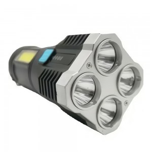 Ручний портативний світлодіодний ліхтар на акумуляторі L-S03 (12) Ручний портативний світлодіодний ліхтар на акумуляторі L-S03 (12)