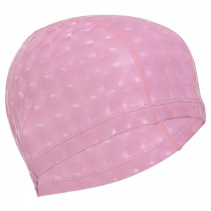 Гумова шапочка для плавання текстильна з покриттям PU SP-Sport PU-3BB Рожевий (12) Гумова шапочка для плавання текстильна з покриттям PU SP-Sport PU-3BB Рожевий (12)