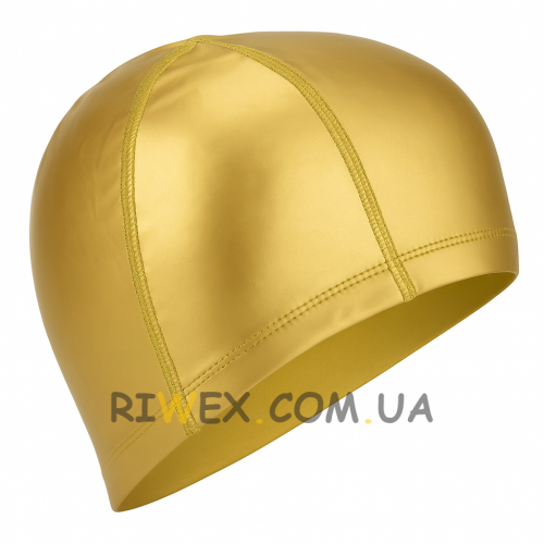 Эластичная шапочка для плавания PL-5570 Золотой (12)