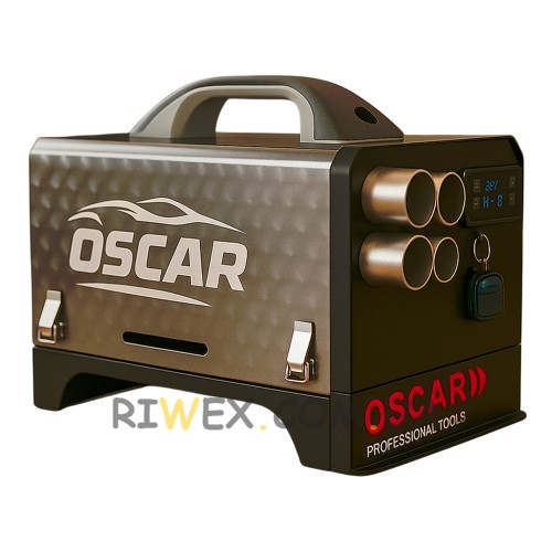 Автономний дизельний обігрівач OSCAR 8kW Чорне срібло (ISML) Автономний дизельний обігрівач OSCAR 8kW Чорне срібло (ISML)