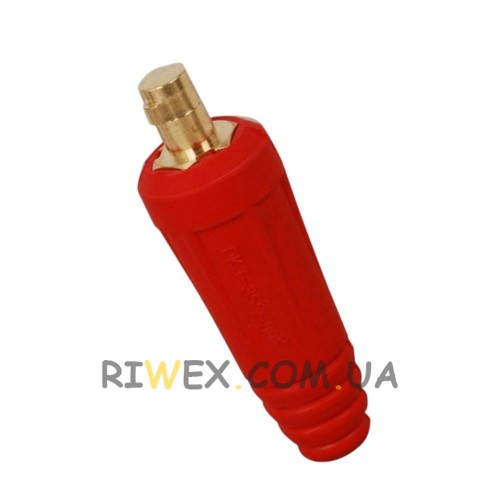 Штекер кабельный (Байонет "Папа") 10-25 мм для подключения кабелей с сечением от 10 до 25 мм² (JS)