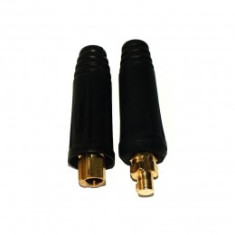 Сварочный разъём для подключения кабеля 10х25 мм (P-853)(JS)