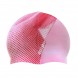Силіконова шапочка для плавання Рожева (12)