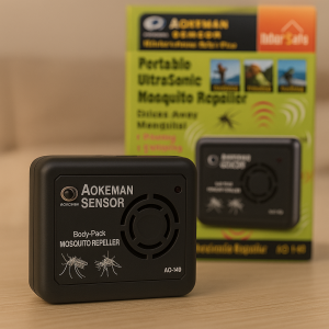Ультразвуковий відлякувач комарів на батарейках AO-149 Aokeman