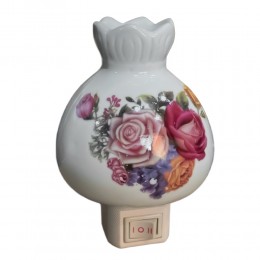 Декоративний нічник-світильник Ваза Fragrant Small Porcelain 220V