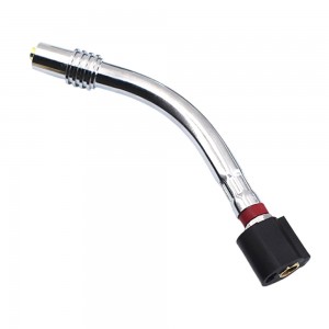 Мундштук (гусак) МБ-24 для зварювального пальника MIG/MAG P-1180 (JS) Мундштук (гусак) МБ-24 для зварювального пальника MIG/MAG P-1180 (JS)