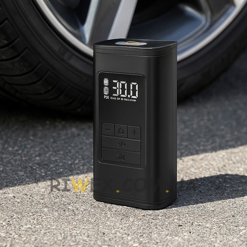  Портативний електричний не акумуляторний компресор-насос Air Pump 12V CZCQ-101 Чорний (509)