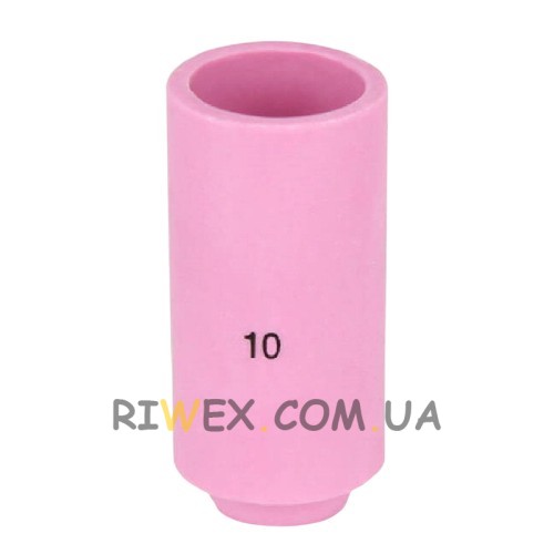 Керамическая насадка для аргонодуговой горелки (TIG), No 10, диаметр 16 мм P-1189 (JS)