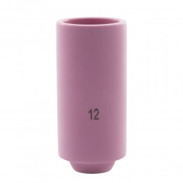 Керамическая насадка для аргонодуговой горелки (TIG), No 12, диаметр 19,5 мм P-1190 (JS)