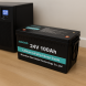 Літій-залізо-фосфатний акумулятор AUMOON LiFePO4 25,6V-100Ah (2,56 КВт) BMS, Bluetoouth, для ДБЖ (OX) Літій-залізо-фосфатний акумулятор AUMOON LiFePO4 25,6V-100Ah (2,56 КВт) BMS, Bluetoouth, для ДБЖ (OX)