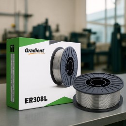 Нержавіючий зварювальний дріт Gradient ER308L Ø0.8 мм (1 кг) 717 (JS)