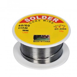 Припой для широкого спектра электротехнических работ в катушке 1,7 мм, 150 г с флюсом SOLDER P-698 (JS)