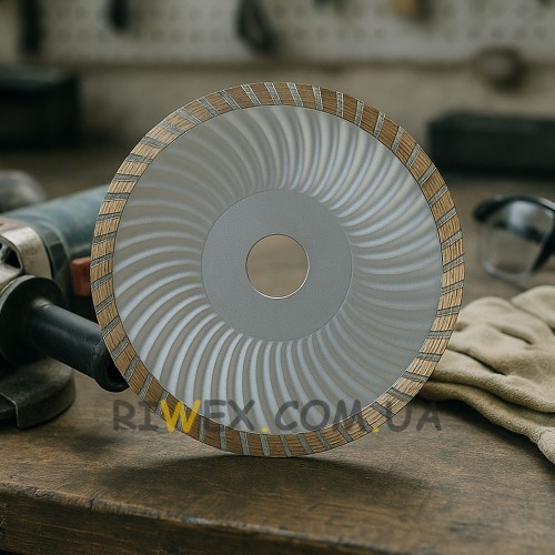 Профессиональный отрезной диск алмазный STERN Turbo 125×2.6×22.2 P-848 (JS)