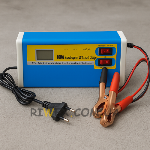 Імпульсний зарядний пристрій для акумуляторів 12V-10A 4S Shopfor M100A (206)