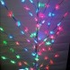 Декоративна гірлянда дерево світлодіодна на стійці 1.5 м 72 лампи, зірки Мульти (4389)