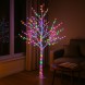 Прикраса для дому, саду чи вітрини світлодіодне дерево «Сакура» 1.8 м, 500 LED, IP44, Мультиколор (4389)