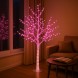 Прикраса для дому, саду чи вітрини світлодіодне дерево «Сакура» 1.8 м, 500 LED, IP44, Рожевий (4389)