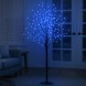 Святкове декоративне дерево-гірлянда “Феєрверк” 180 см, 750 LED (чорний стовбур і гілки), Синій (4389)