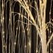 Новорічне декоративне дерево-гірлянда “Верба” 60 см, 48 LED, Теплий білий (4389)