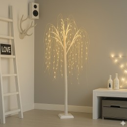 Декоративне дерево-гірлянда у формі верби 120 см 72 ламп Теплий білий (4389)