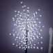 Декоратиивна світлодіодна підлогова гірлянда на підсавці дерево "Сакура" 150 см 215 діодів Мульти світіння (4389)