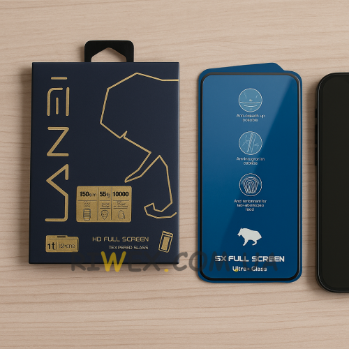 Защитное стекло с олеофобным покрытием ULTRA+ 5X HD Iphone 12/12 PRO (AX)