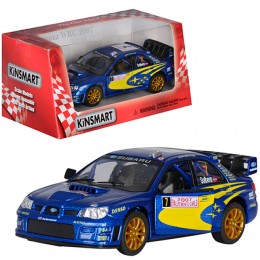 Колекційна  металева машинка Kinsmart 1:36 Subaru Impreza WRC 2007 KT5328W (I24)