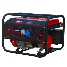 Бензиновый генератор Ewell EW2500 для резервного электропитания 2.2 кВт AVR, ручной пуск (ISML)