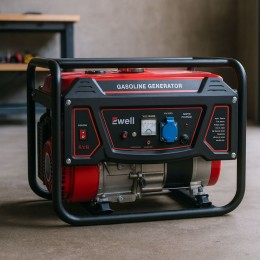 Бензиновый генератор Ewell EW2500 для резервного электропитания 2.2 кВт AVR, ручной пуск (ISML)