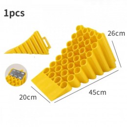 Колёсный башмак противооткатный ABS жёлтый (JS)