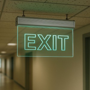 Светильник аварийный EXIT (LED) P-1790 для обозначения направления выхода (JS)