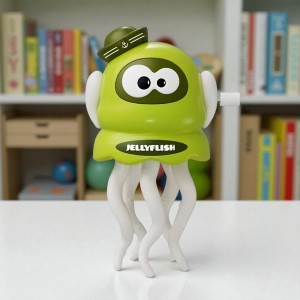 Детская интерактивная игрушка танцующий осьминог со звуком и светом 726, Зеленый (OX)