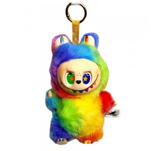 Брелок-Сюрприз Labubu Колекційний Райдужний 17см, серія 6 (OX)