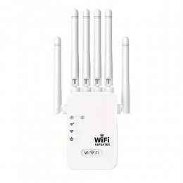 Підсилювач Wi-Fi сигналу-ретранслятор, репітер з 6 антенами (509) Підсилювач Wi-Fi сигналу-ретранслятор, репітер з 6 антенами (509)