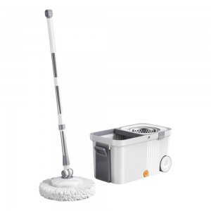 Відро з телескопічною шваброю і віджимом Моп 515-2 Білий (DRK)