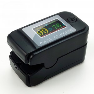 Пульсоксиметр на палець LK89 2xAAA з ремінцем Чорний (12)